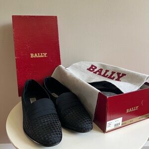 Bally Woven Loafers